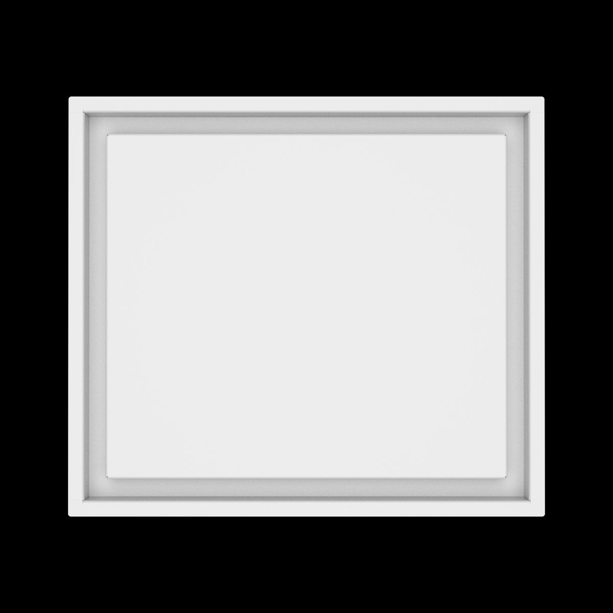 14x16 wall vent cover, top view