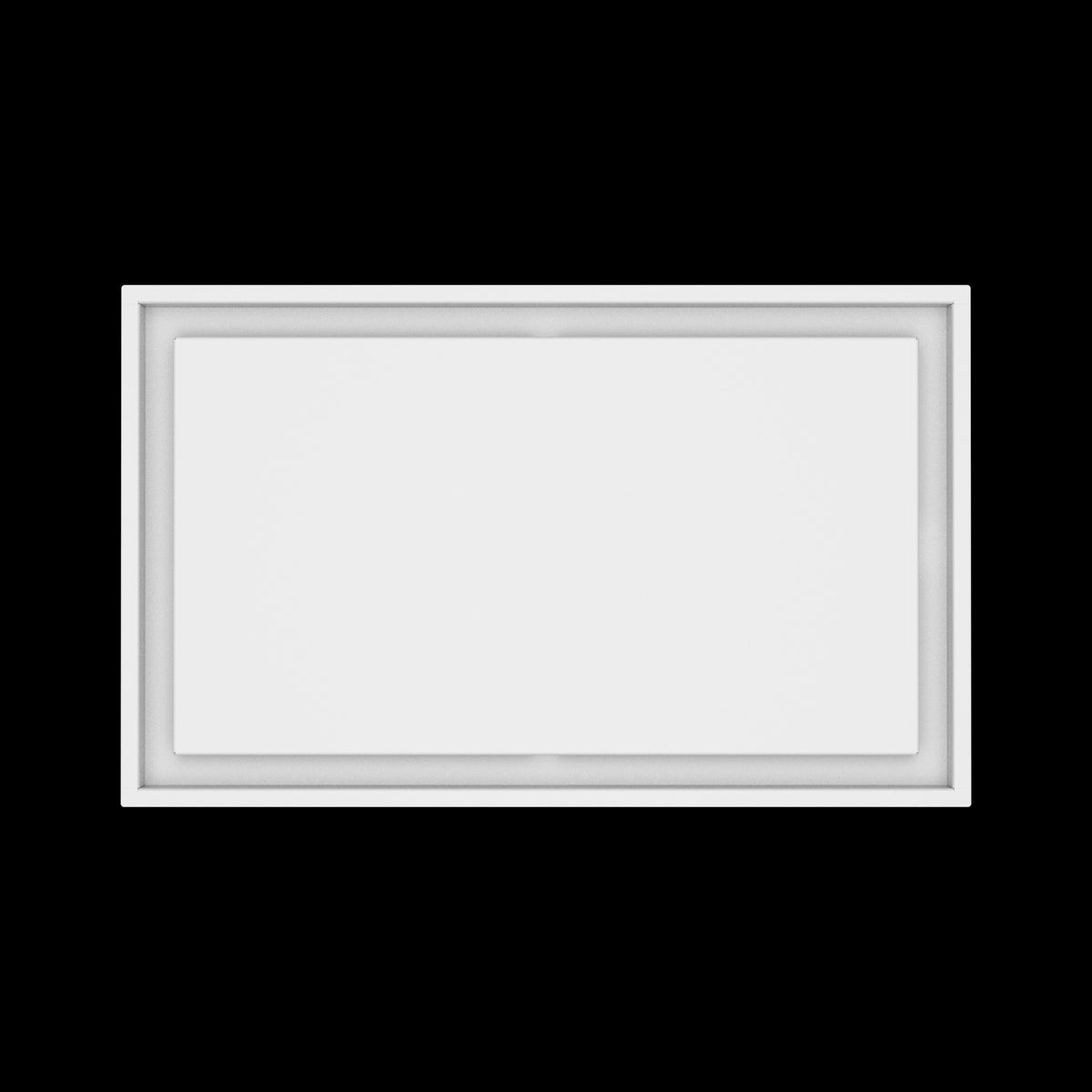 15x25 ceiling vent cover, top view