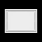 12x17 ceiling vent cover, top view