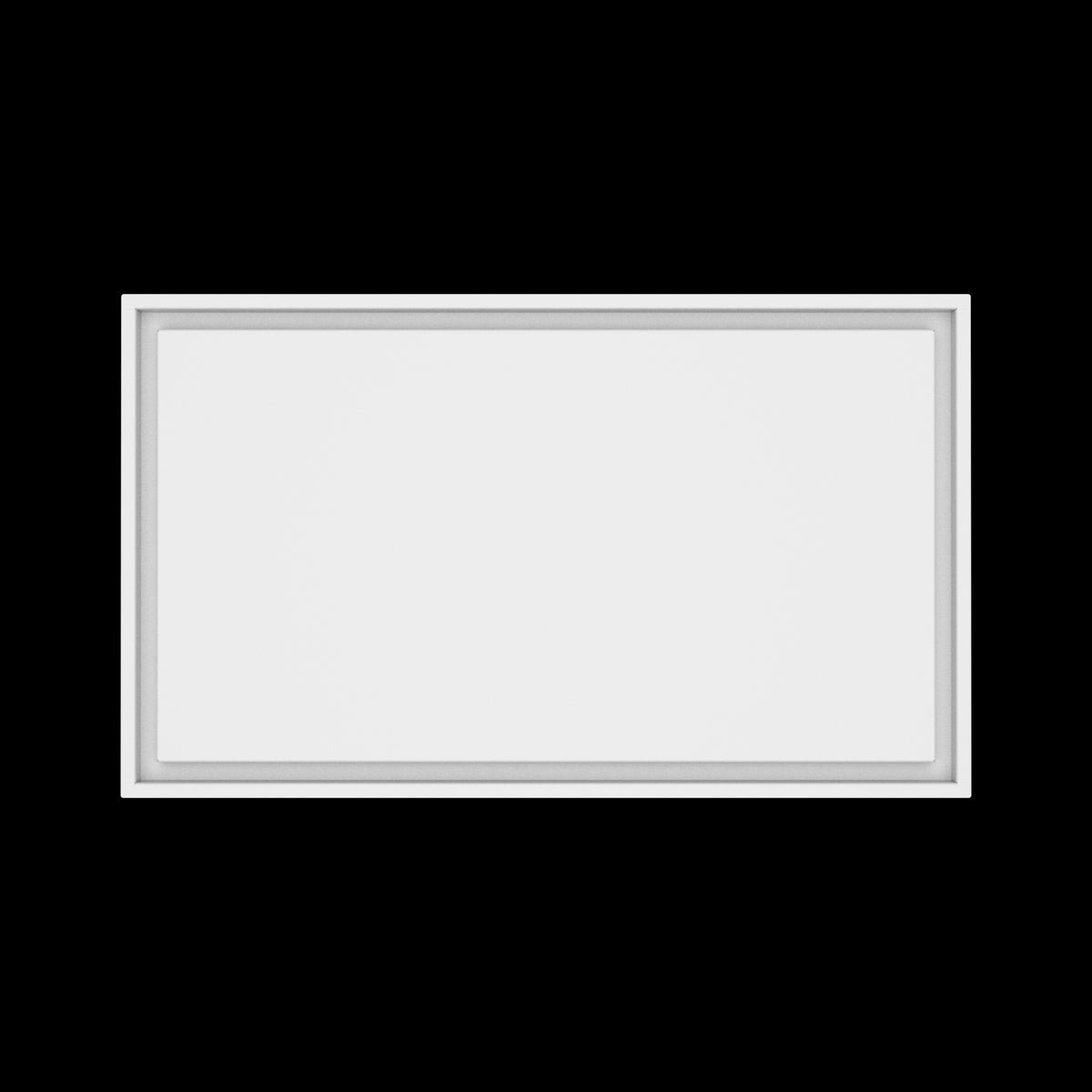 18x31 wall vent cover, top view