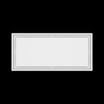 13x29 ceiling vent cover, top view