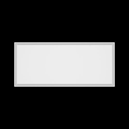 22x51 wall vent cover, top view