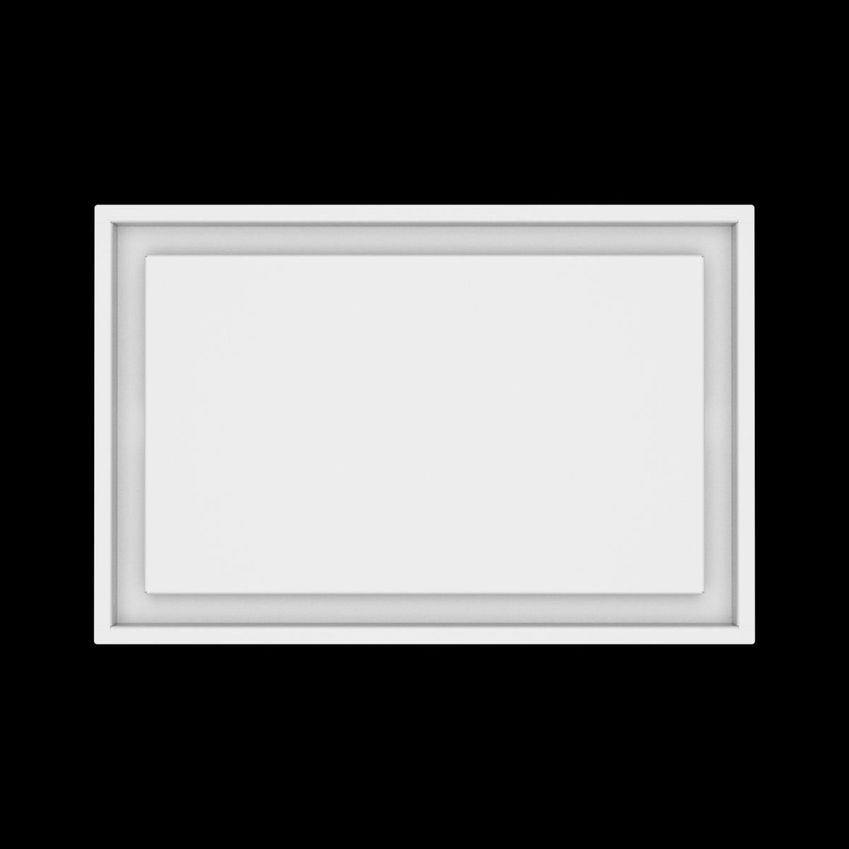 13x20 ceiling vent cover, top view