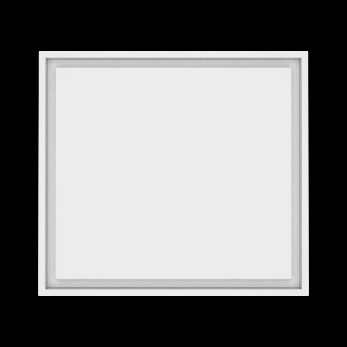 19x21 wall vent cover, top view