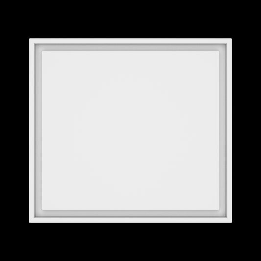 19x21 wall vent cover, top view