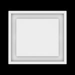 10x11 ceiling vent cover, top view
