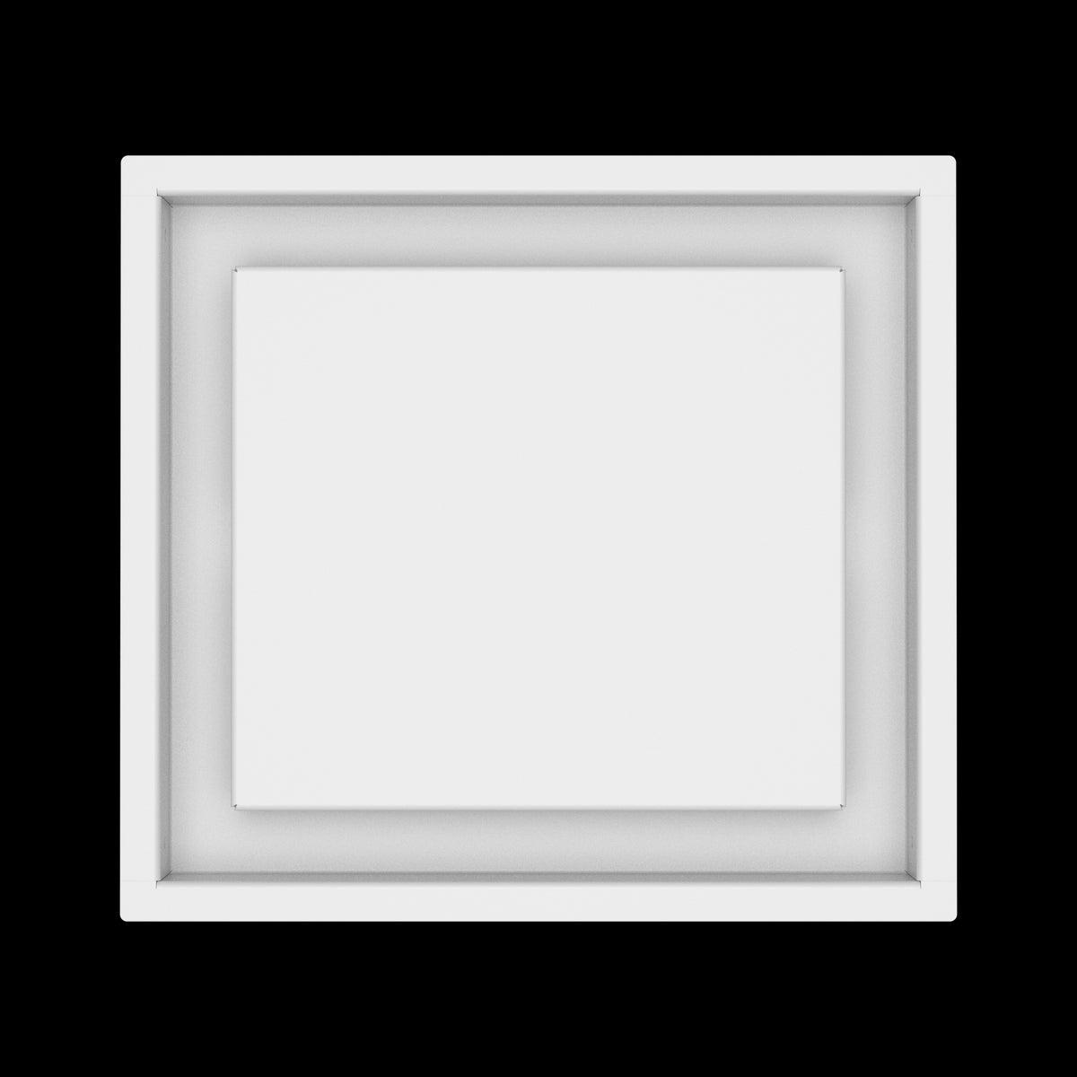 10x11 ceiling vent cover, top view