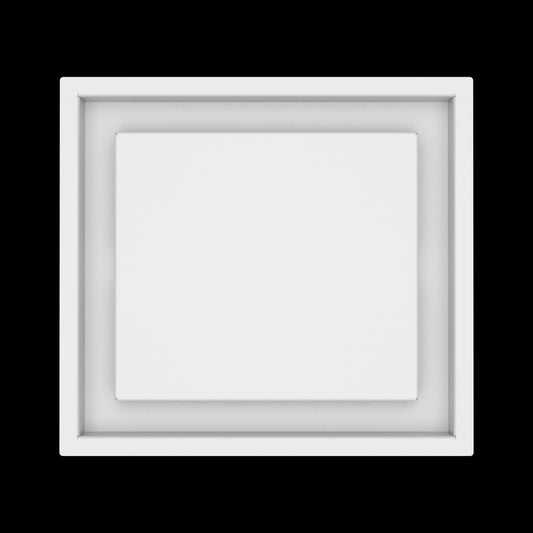 10x11 ceiling vent cover, top view