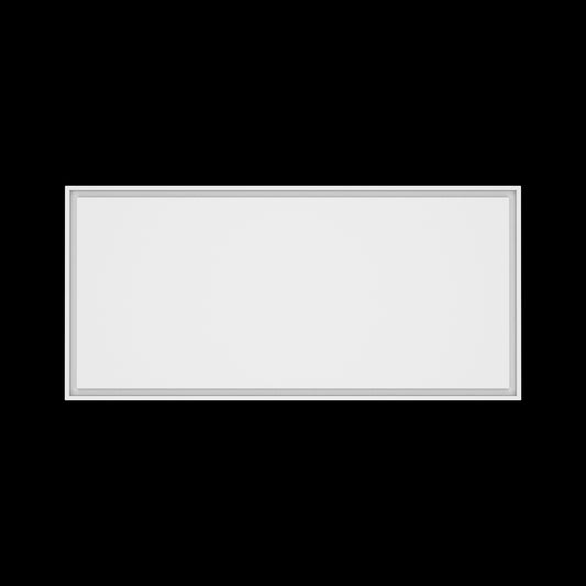 24x52 wall vent cover, top view