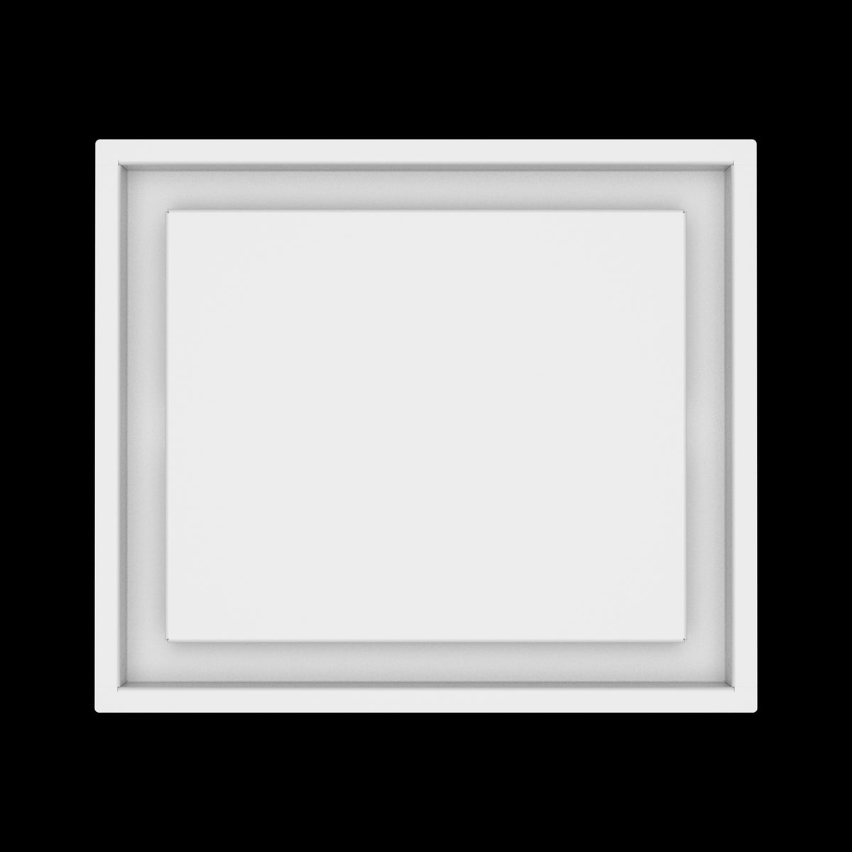 12x14 ceiling vent cover, top view