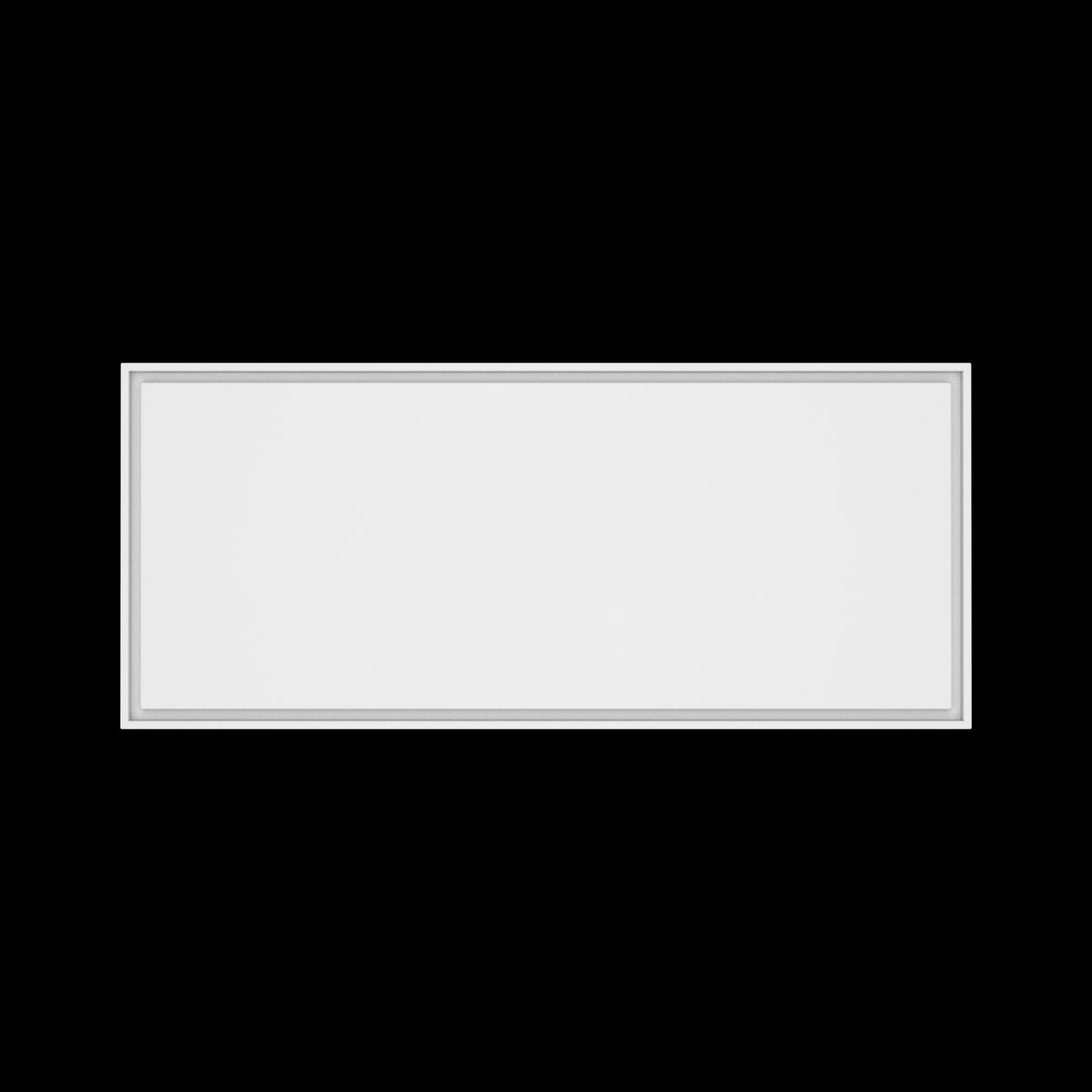 24x57 wall vent cover, top view