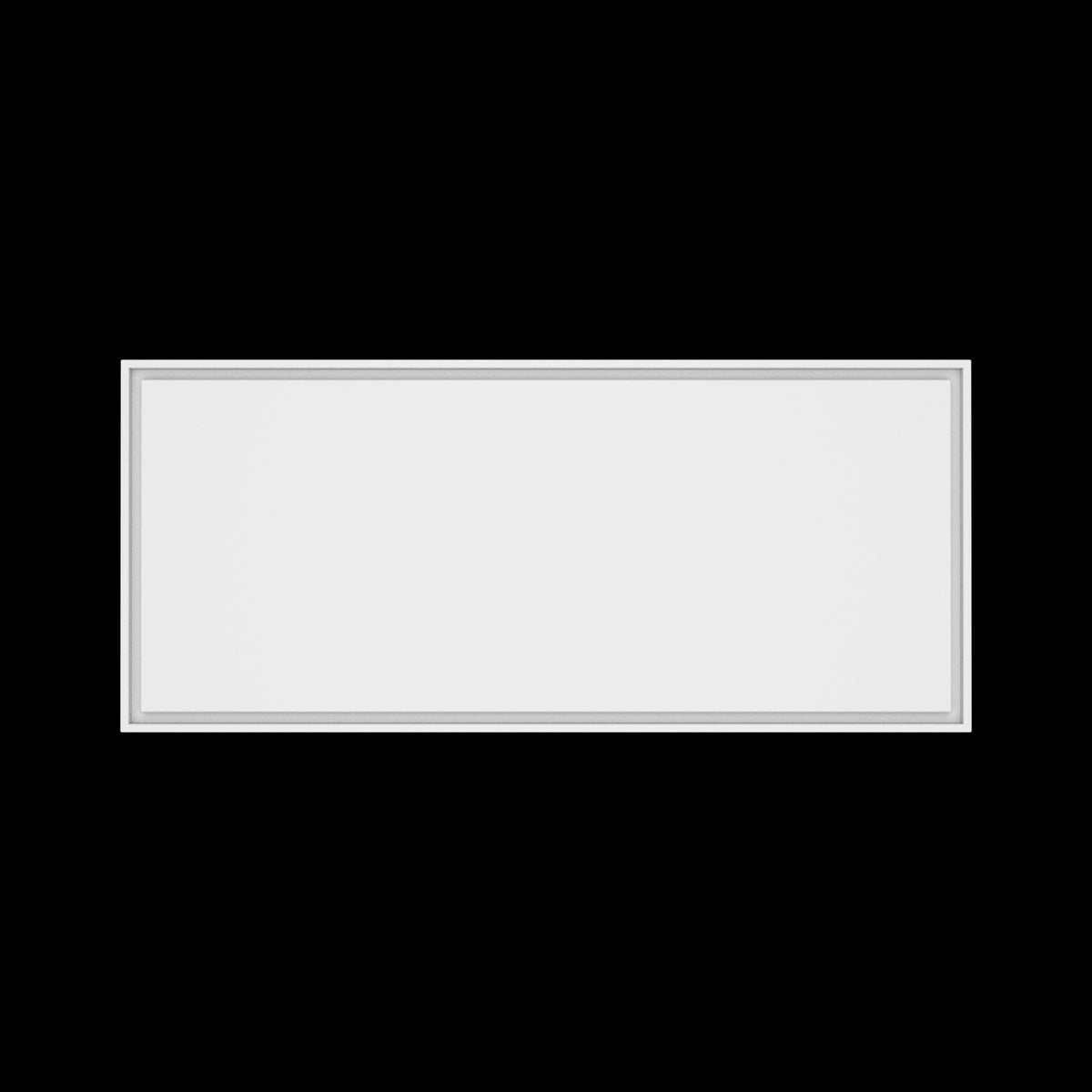 24x56 wall vent cover, top view