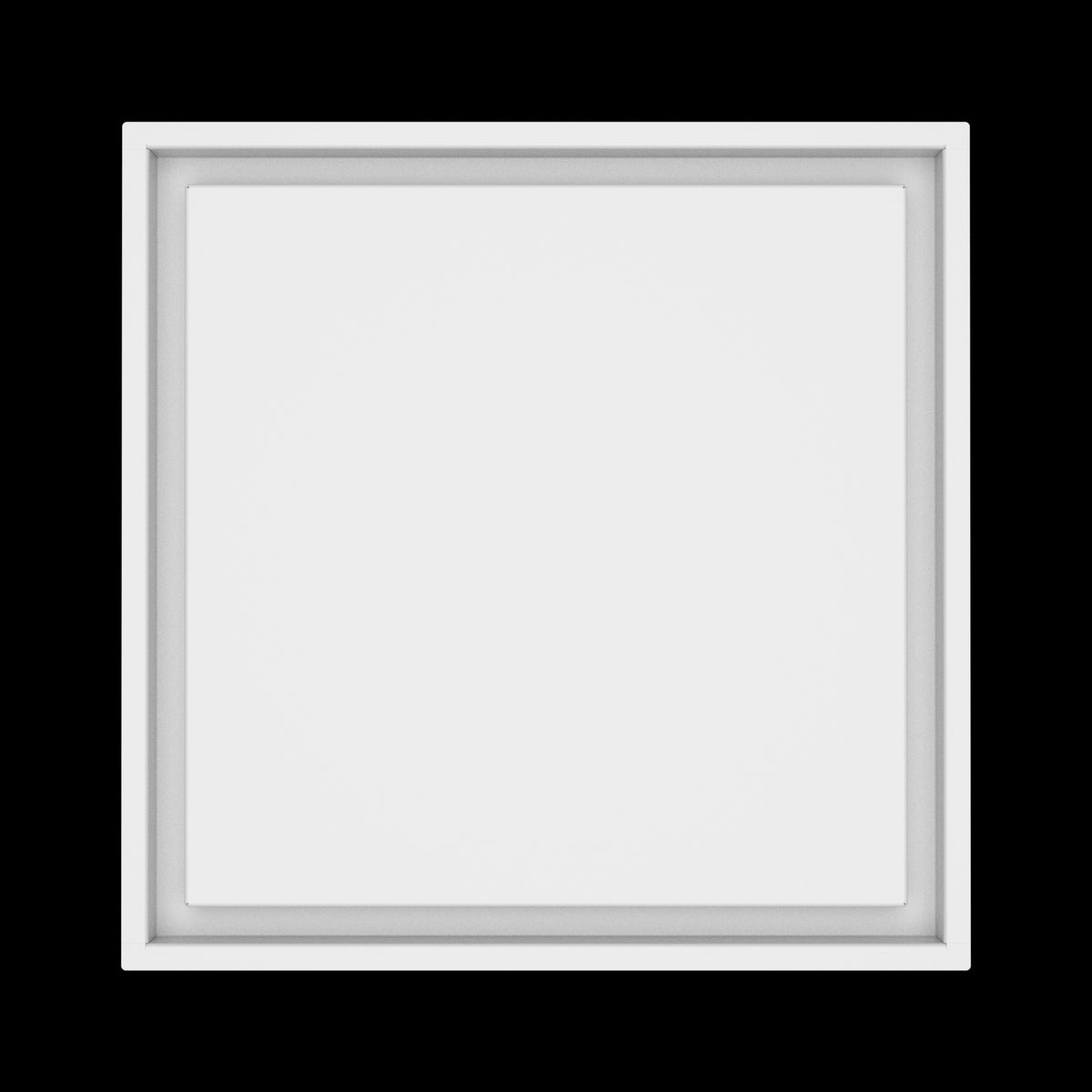 17x17 wall vent cover, top view
