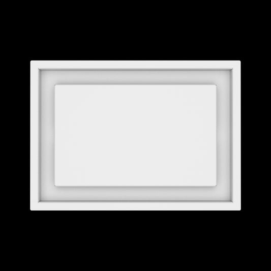 9x13 ceiling vent cover, top view