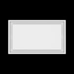 12x21 ceiling vent cover, top view