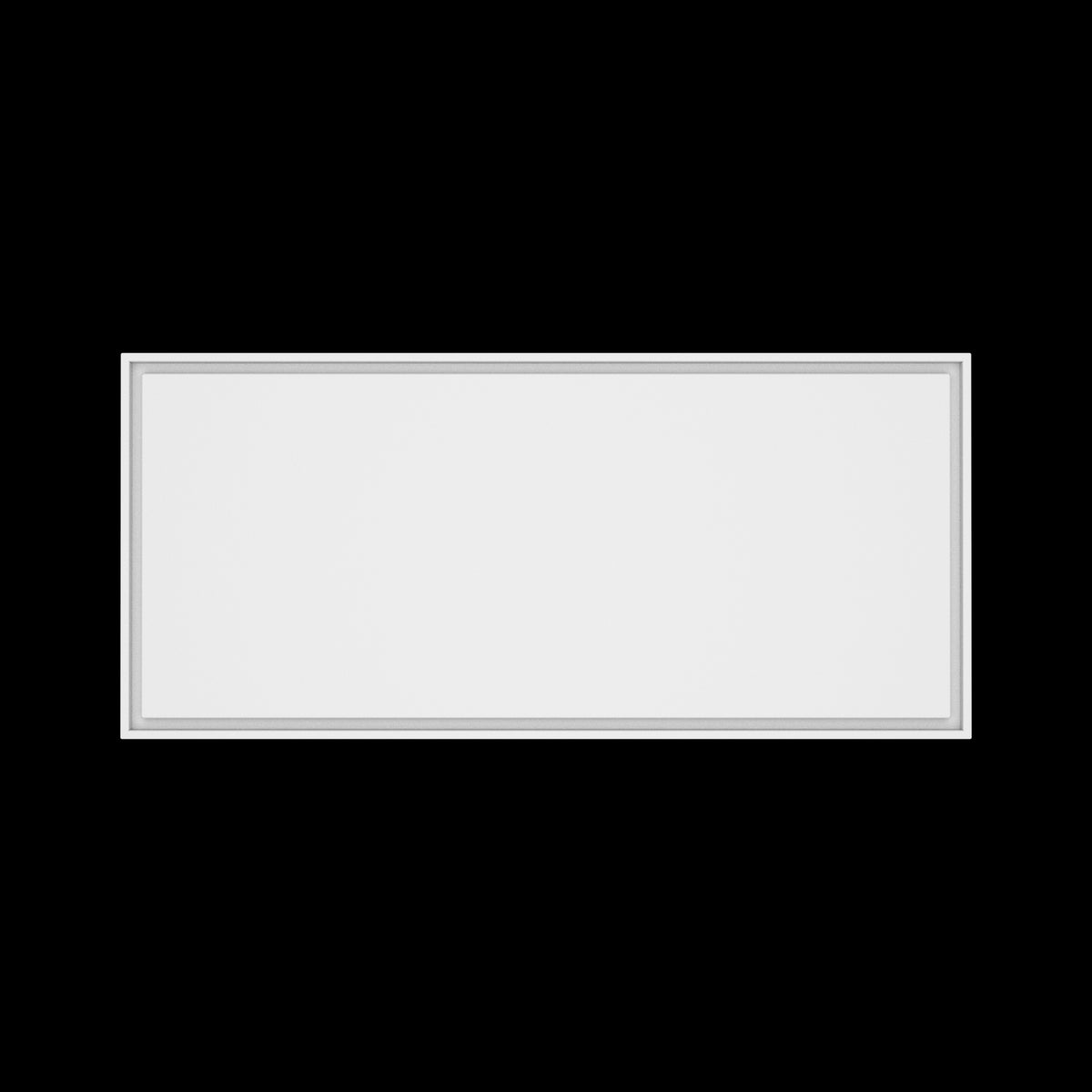 24x54 wall vent cover, top view