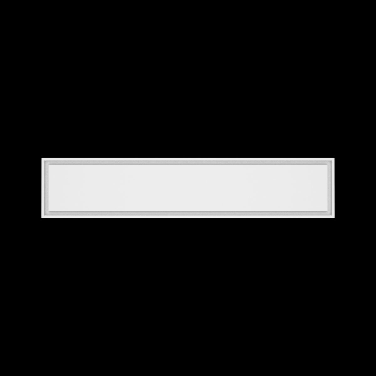 11x57 wall vent cover, top view