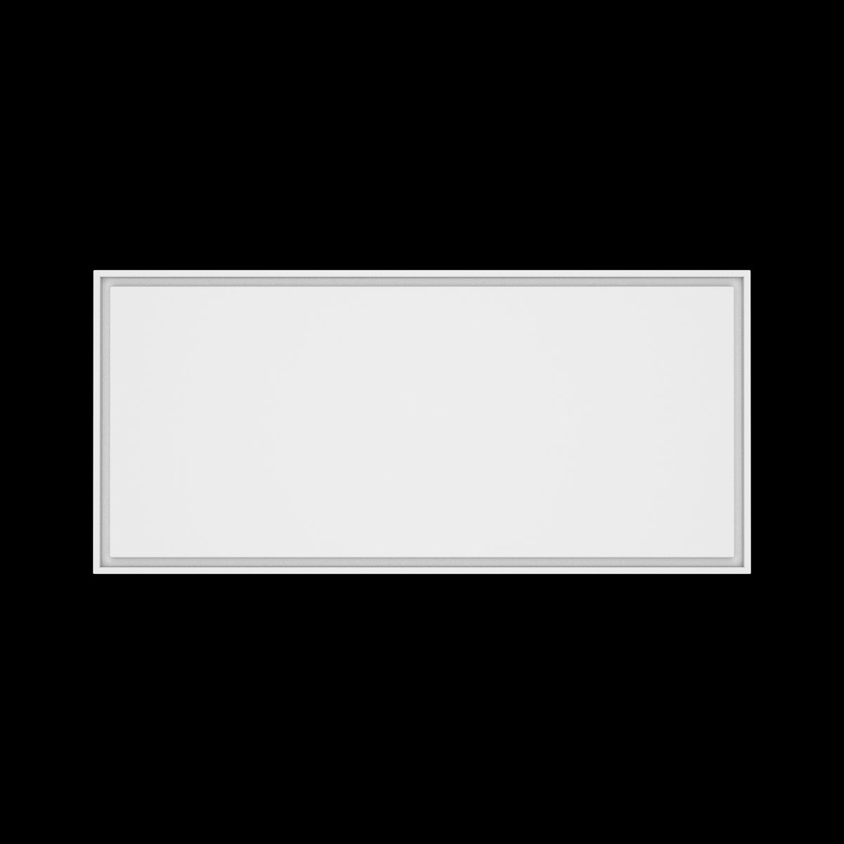24x53 wall vent cover, top view