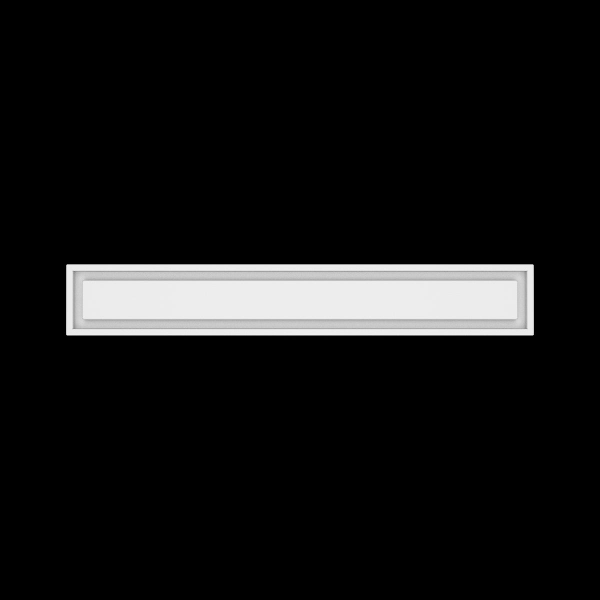 5x38 wall vent cover, top view
