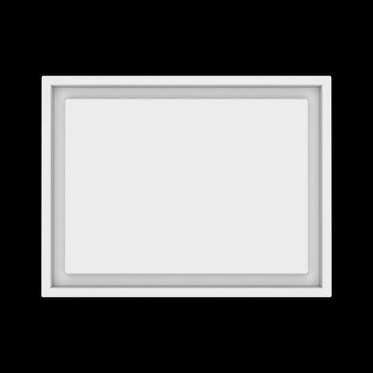 12x16 wall vent cover, top view