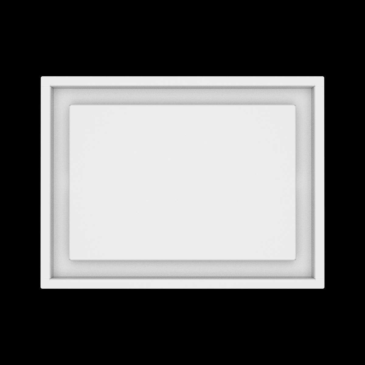 11x15 ceiling vent cover, top view