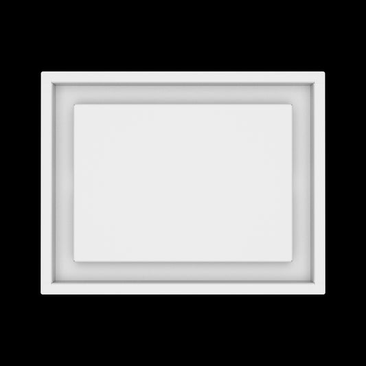 10x13 ceiling vent cover, top view