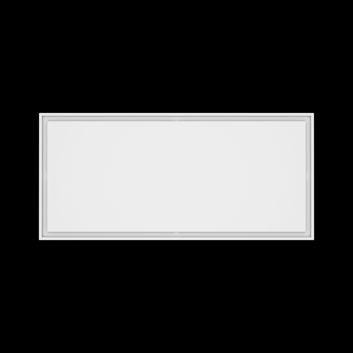 24x53 ceiling vent cover, top view