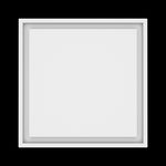 16x16 wall vent cover, top view