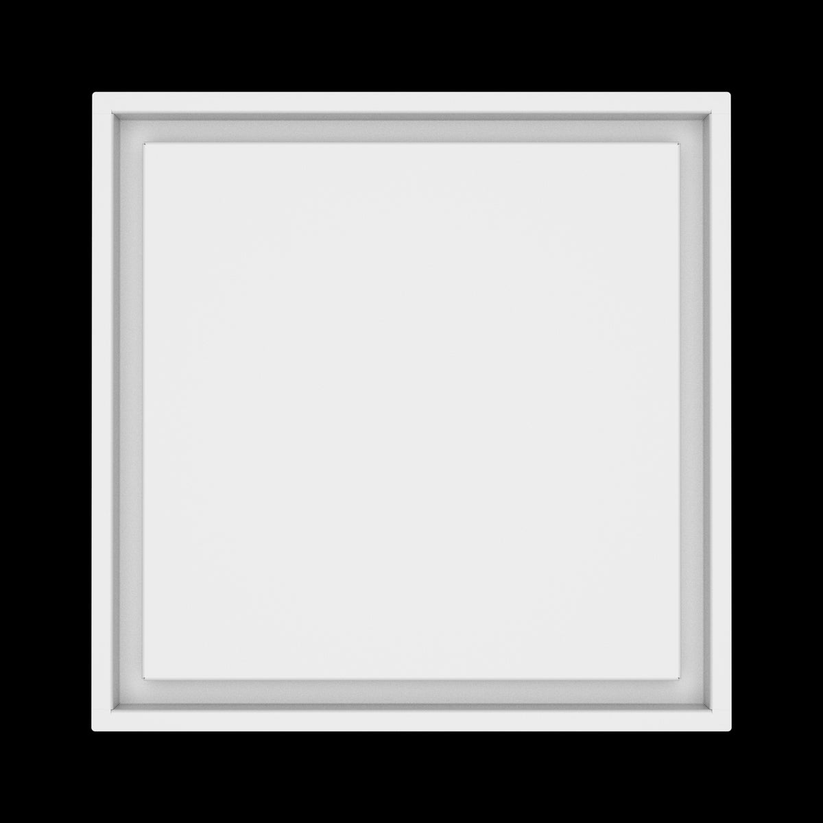 16x16 wall vent cover, top view