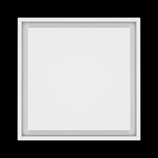 16x16 wall vent cover, top view