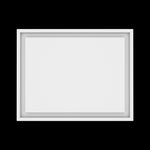 14x18 wall vent cover, top view