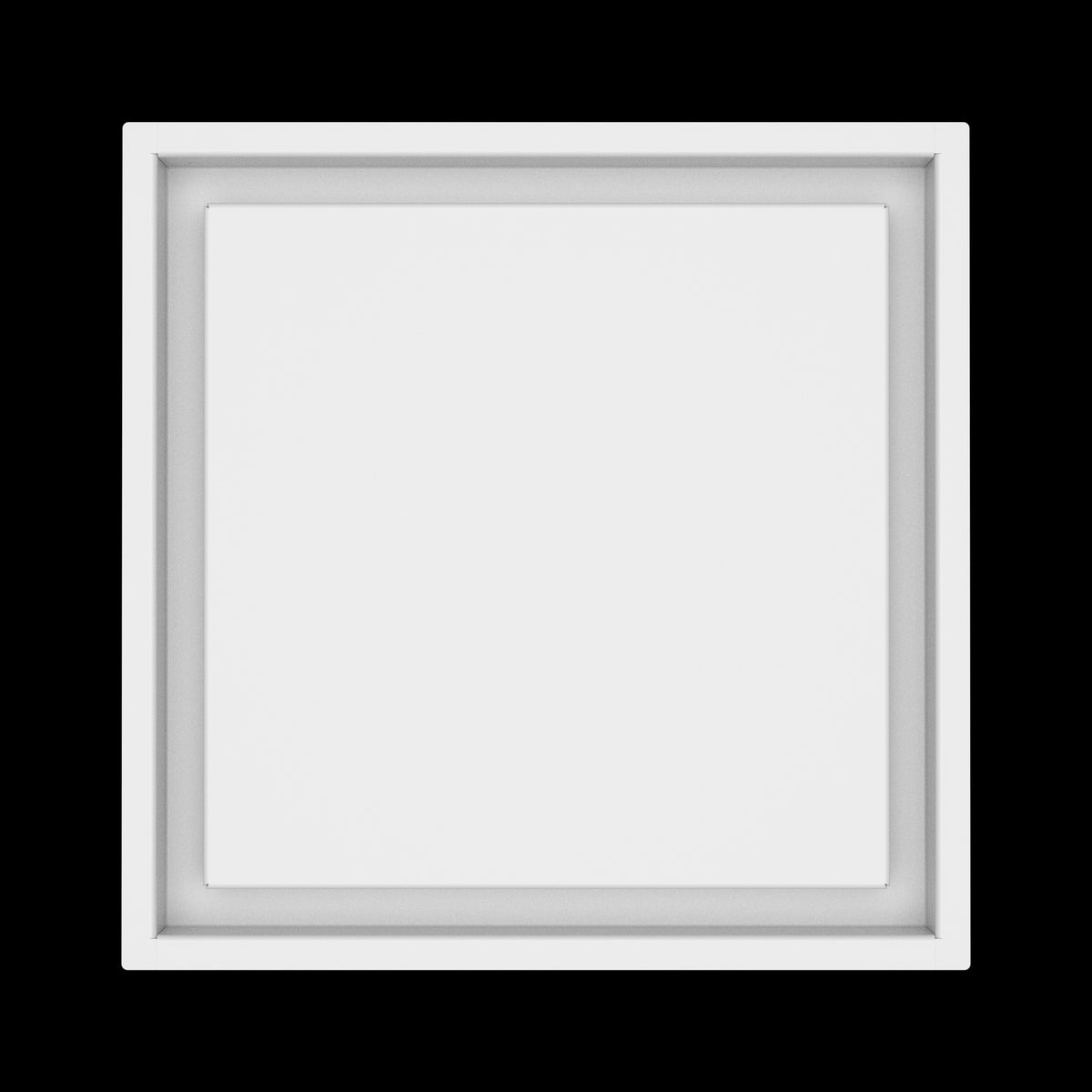 13x13 wall vent cover, top view