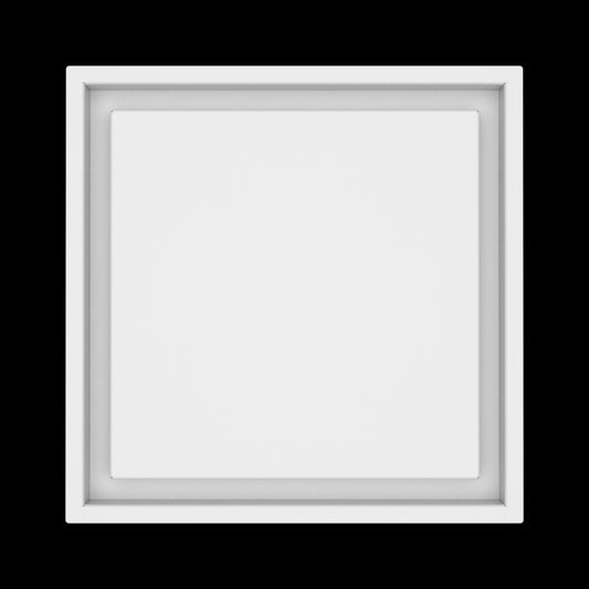 13x13 wall vent cover, top view