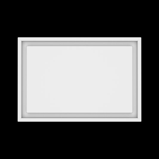 12x18 wall vent cover, top view