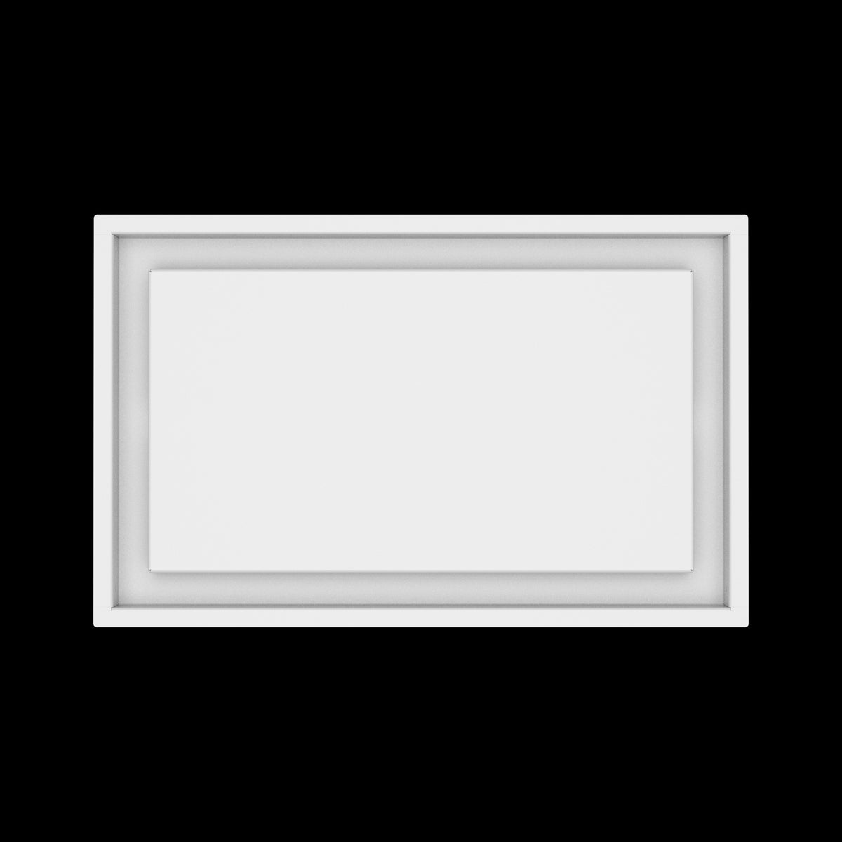 11x18 ceiling vent cover, top view