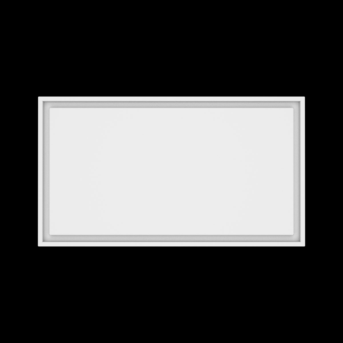 17x31 wall vent cover, top view