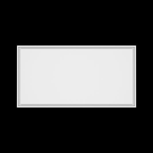24x47 wall vent cover, top view
