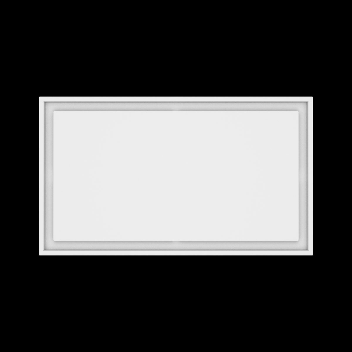 17x30 ceiling vent cover, top view