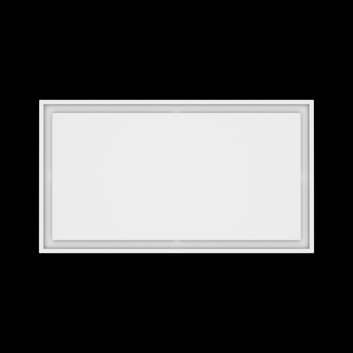 18x33 ceiling vent cover, top view