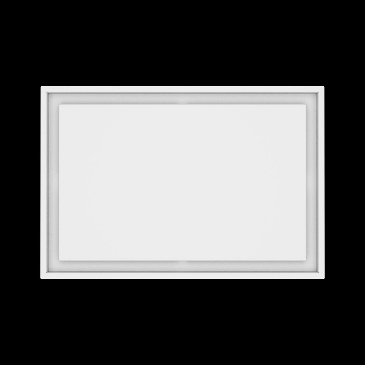 16x24 ceiling vent cover, top view