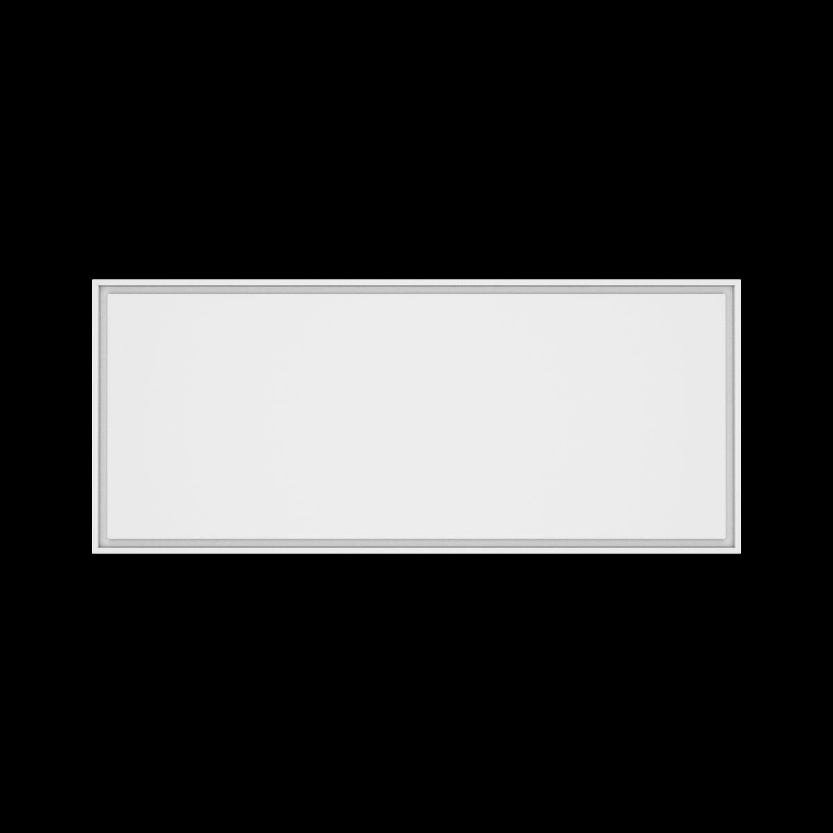 24x58 wall vent cover, top view
