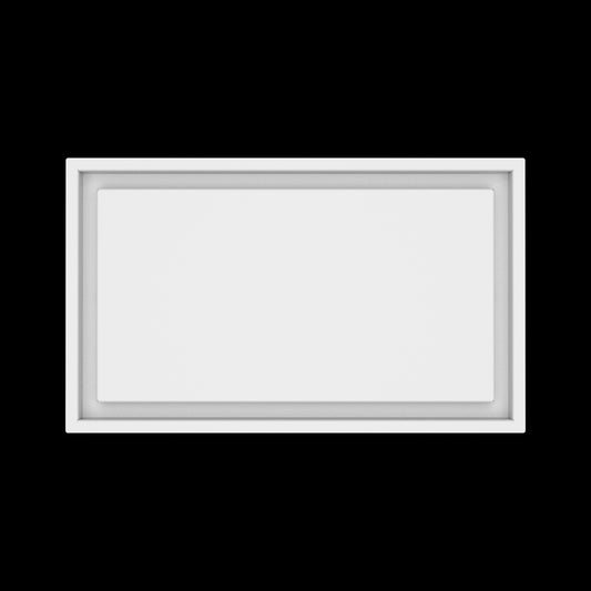 11x19 wall vent cover, top view