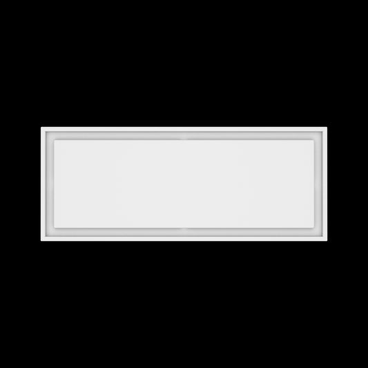 13x34 ceiling vent cover, top view