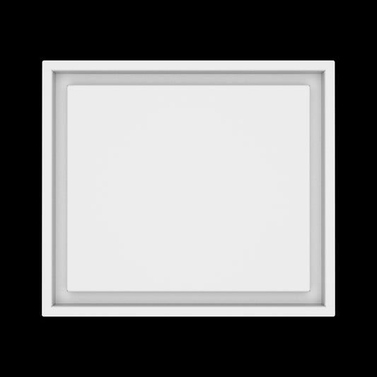 13x15 wall vent cover, top view