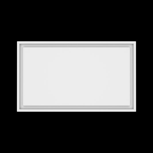 15x26 wall vent cover, top view