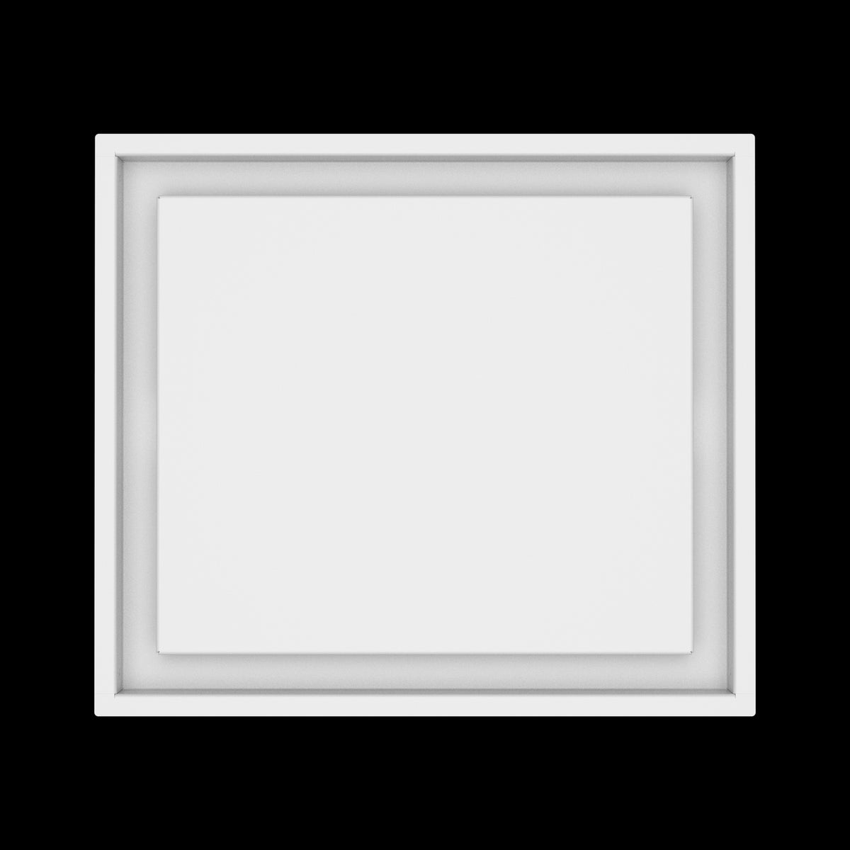 14x16 ceiling vent cover, top view