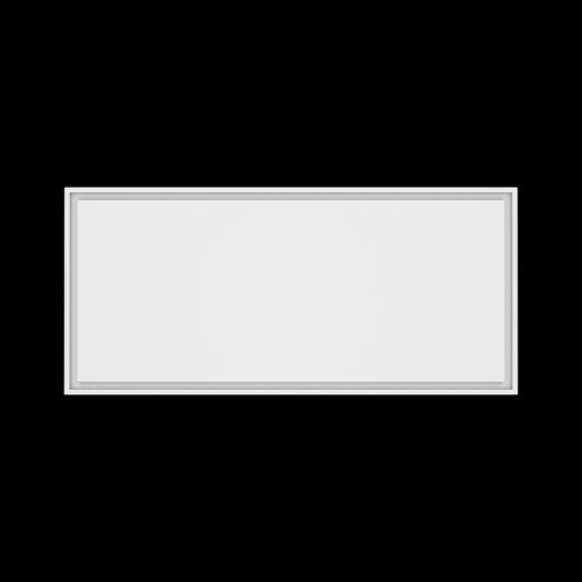 21x47 wall vent cover, top view