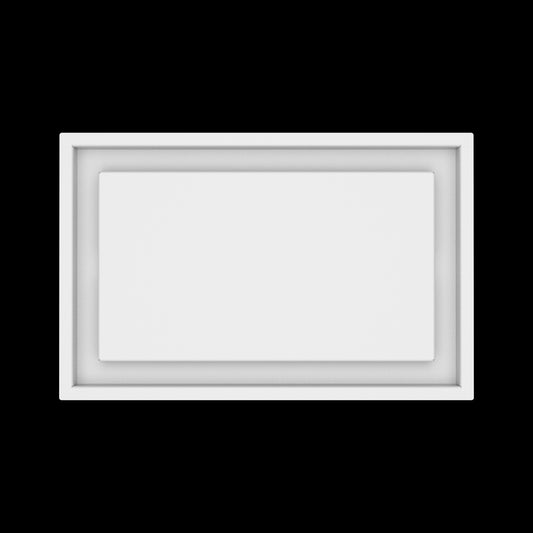 10x16 ceiling vent cover, top view