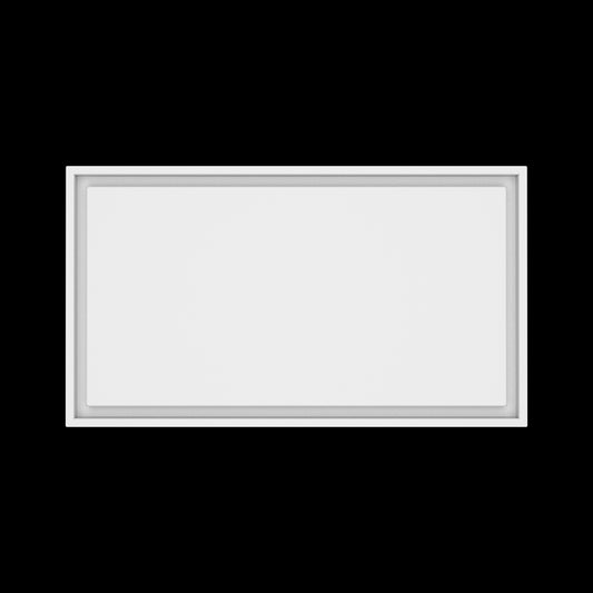 16x29 wall vent cover, top view
