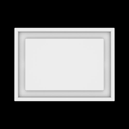 10x14 ceiling vent cover, top view